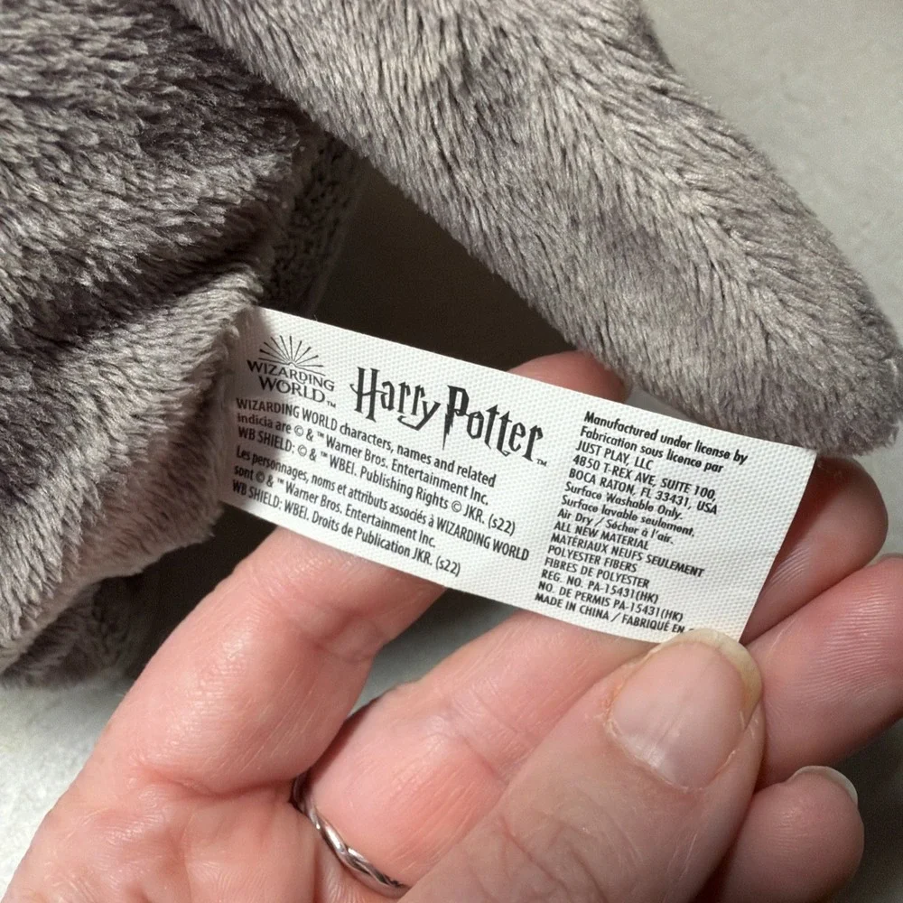 Wizarding World of Harry Potter Fang Plush Hagrid's Dog by Just Play